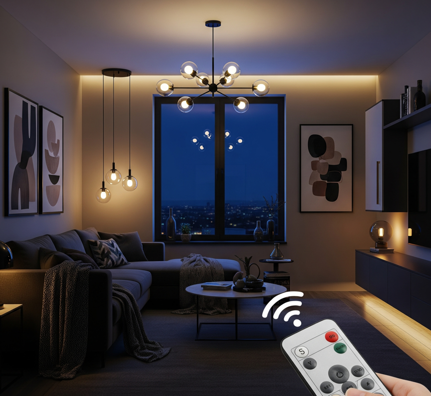 Hình ảnh đèn led điều khiển từ xa được yêu thích nhất