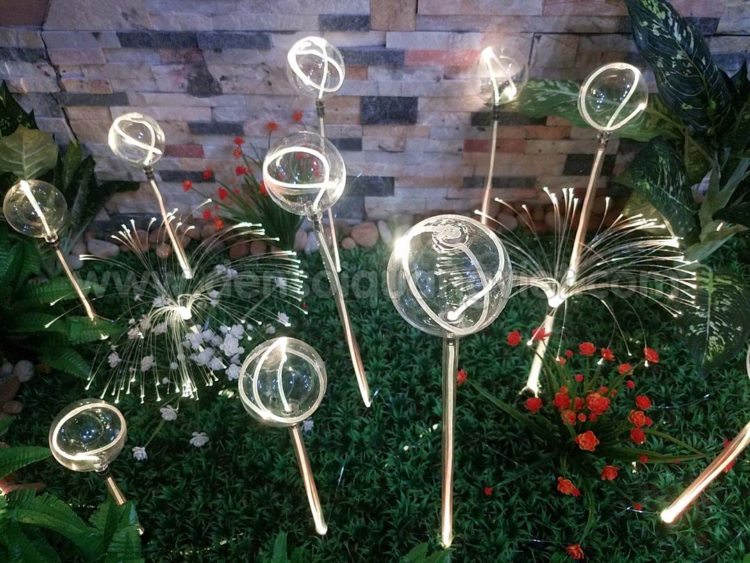 Mách bạn cách trang trí đèn LED sân vườn cho không gian ngoại cảnh
