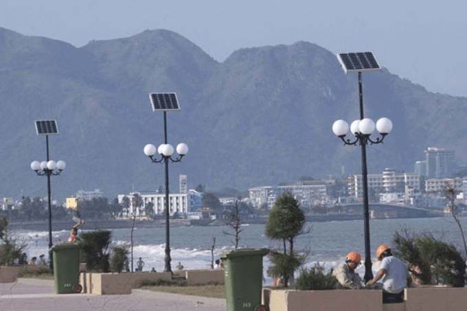 đèn đường led năng lượng mặt trời