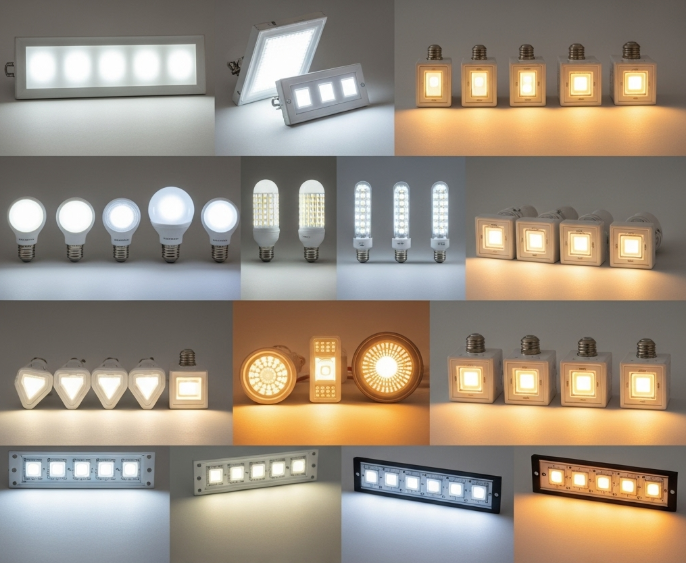 Bảng Giá Các Loại Đèn LED Phổ Biến Năm 2025 – Cập Nhật Mới Nhất
