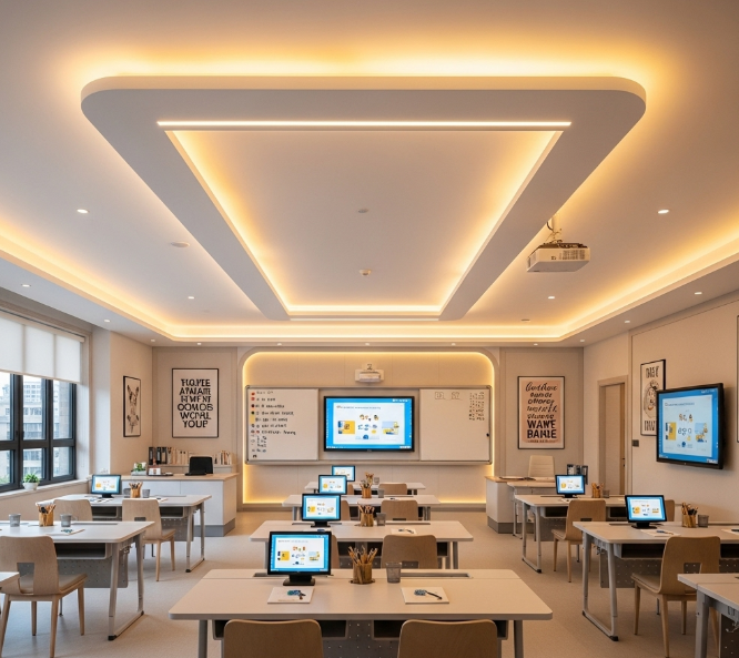 Top 5 Mẫu Đèn LED Chiếu Sáng Lớp Học Phổ Biến Hiện Nay