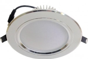 Âm trần đế dày viền trắng nhạt 9W