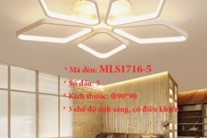 Đèn ốp trần trang trí VN-MLS1716-5
