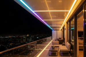 Ý tưởng chiếu sáng sân vườn, ban công bằng đèn LED cực chill